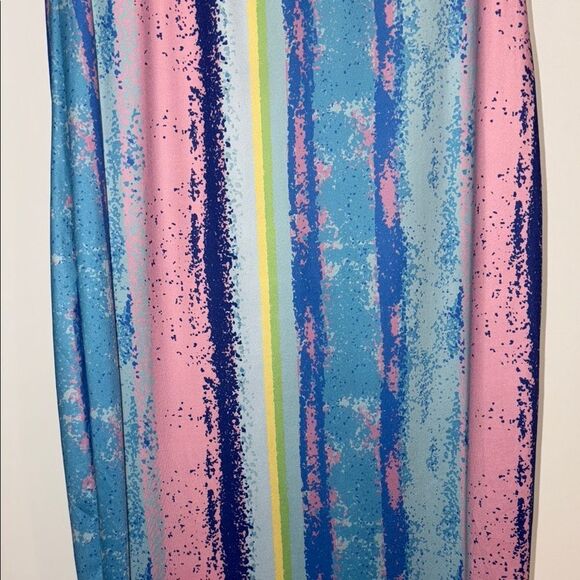 Colorful Striped Maxi Skirt - Picture 3 of 10